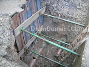 shuttering for excavations